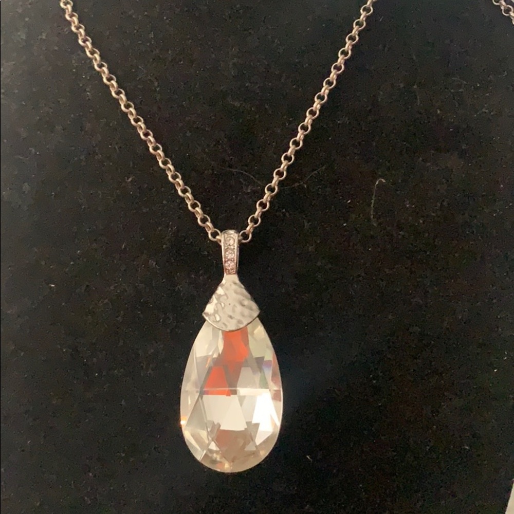 Extended Diamond Necklace & Earring Set